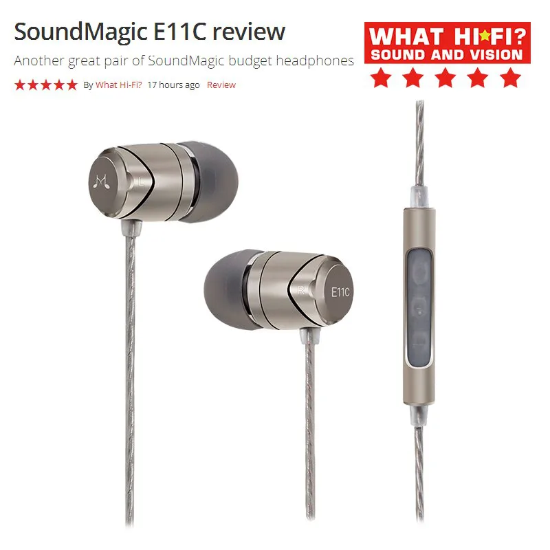 In-ear hörlurar brusisolerande