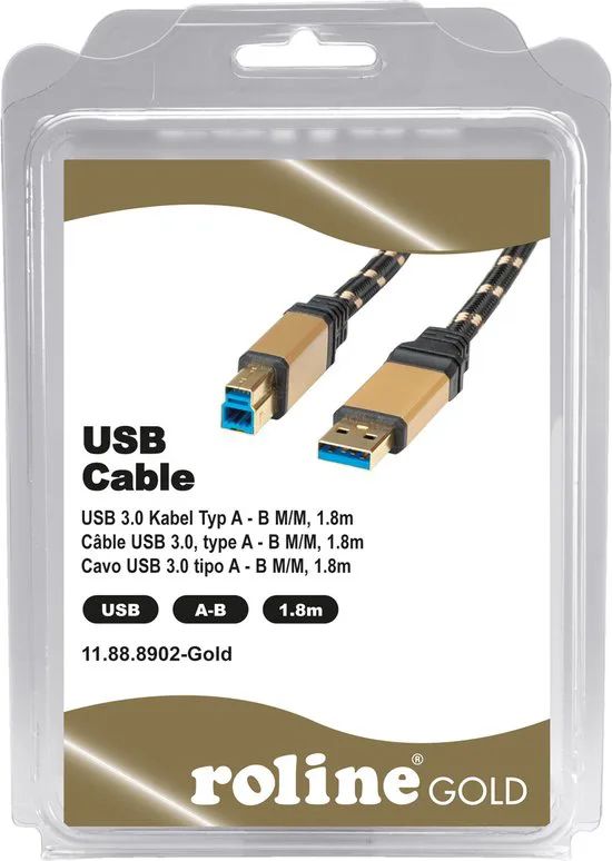 ROLINE Gold USB 3.2 Gen 1-kabel