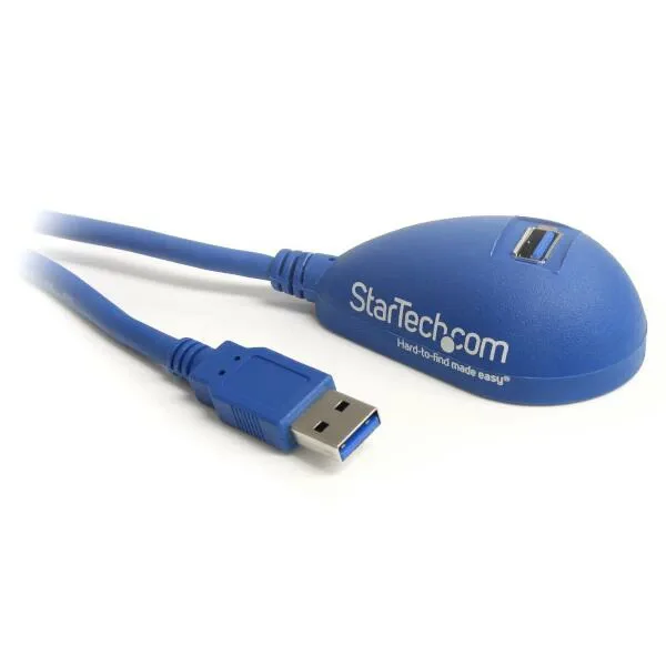 StarTech.com 1,5 m SuperSpeed USB 3.0-förlängningskabel till skrivbord