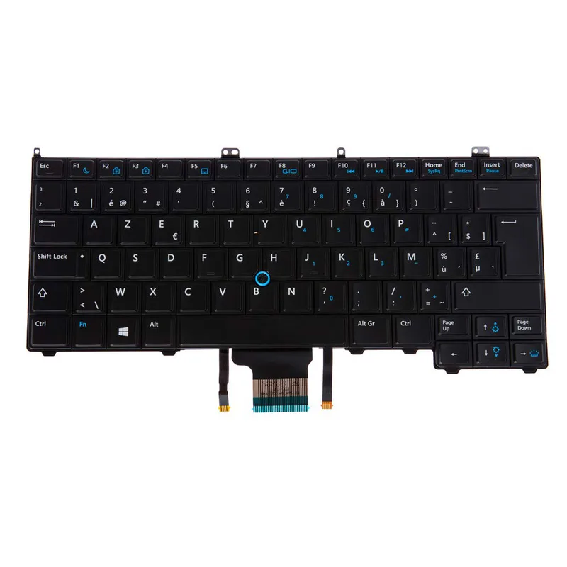 KB-GVM25 reservdelar för bärbara datorer tangentbord – reservdelar för bärbar dator (tangentbord, portugisisk, DELL, Latitude E6540, Precision Worksta