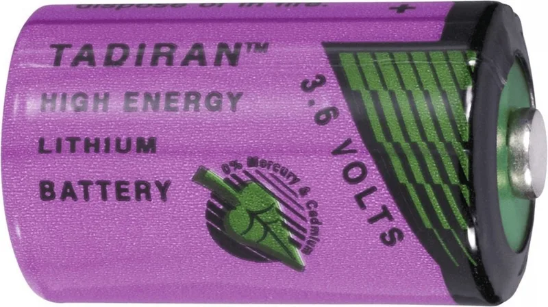Vit Tadiran SL-750/S 4 x högenergi litiumbatteri