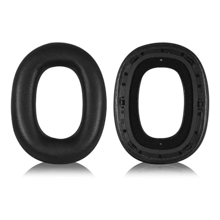 Ersättnings öronkuddar för Bowers & Wilkins PX8/PX7S2 hörlurar Svart