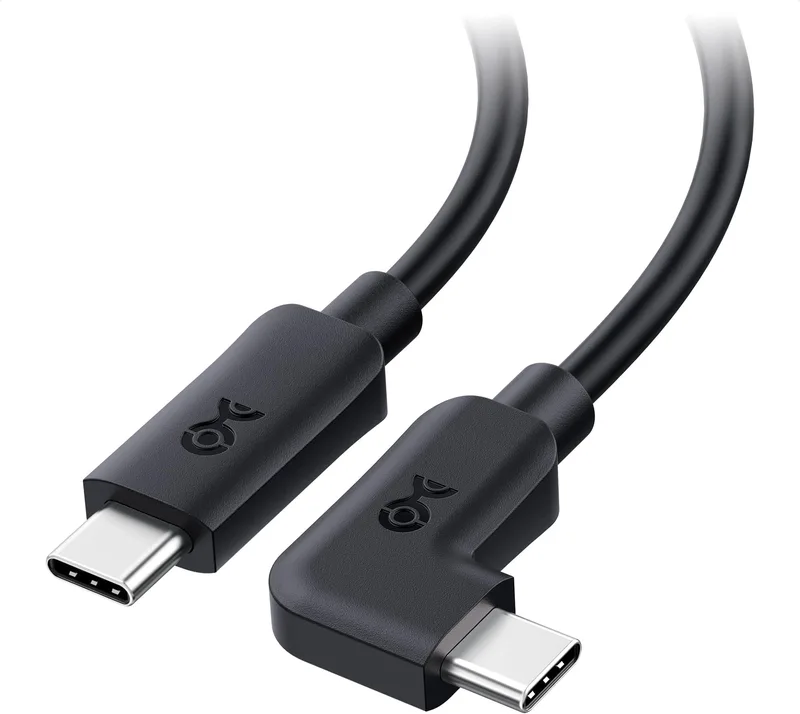 P37 USB-C Gaming Kabel 90° (2×1,8 m)