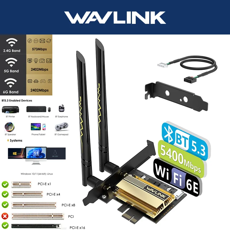 AX210 WiFi 6E Card