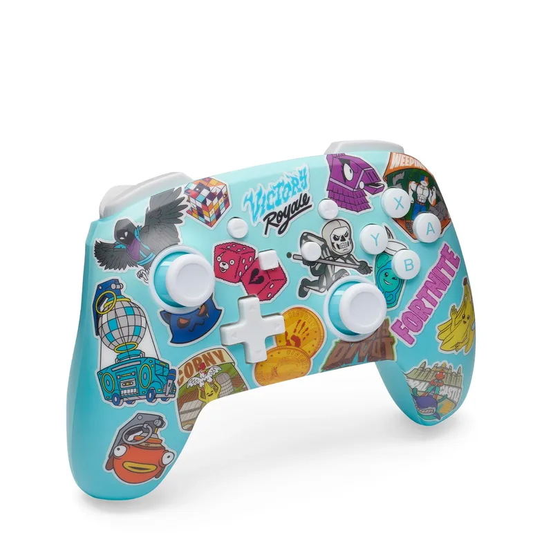 PowerA Fortnite Sticker Mania trådlös handkontroll för Nintendo Switch