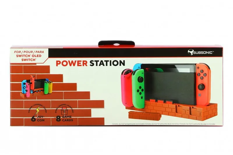 Subsonic - Subsonic - Laddnings- och förvaringsstation för Nintendo Switch-konsol och tillbehör