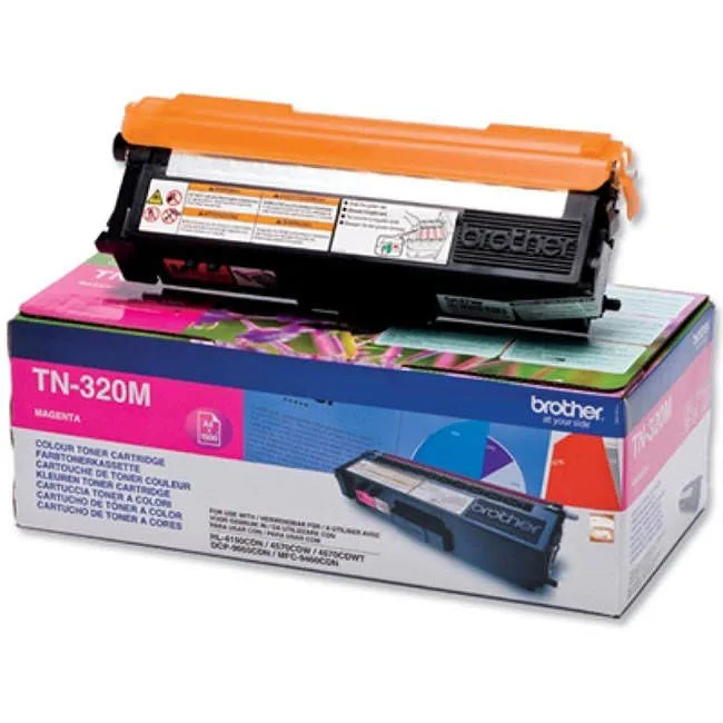 Brother TN-320M Tonerkassett 1 styck Original Magenta