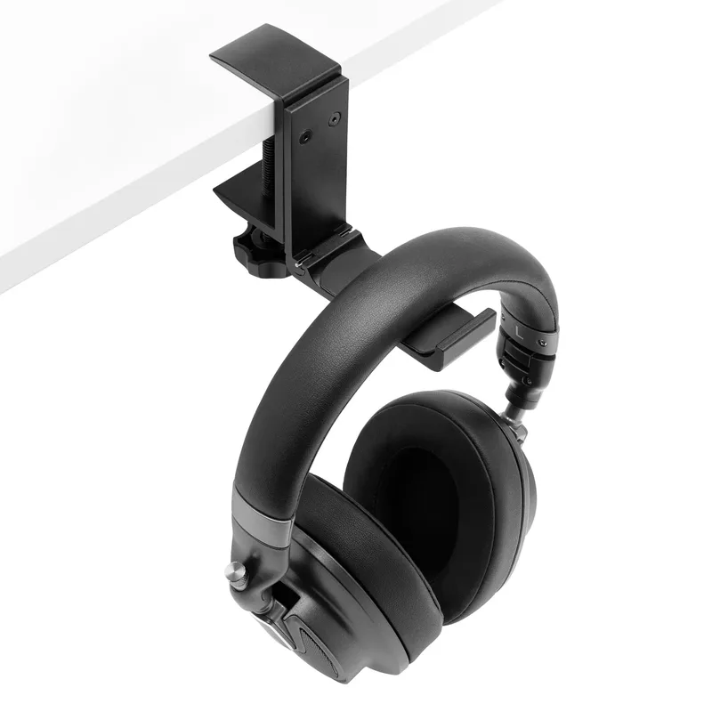 Hörlursfäste Aluminiumlegering Universellt Gaming Under Desk Hörlurar Tillbehör Headset Stativ