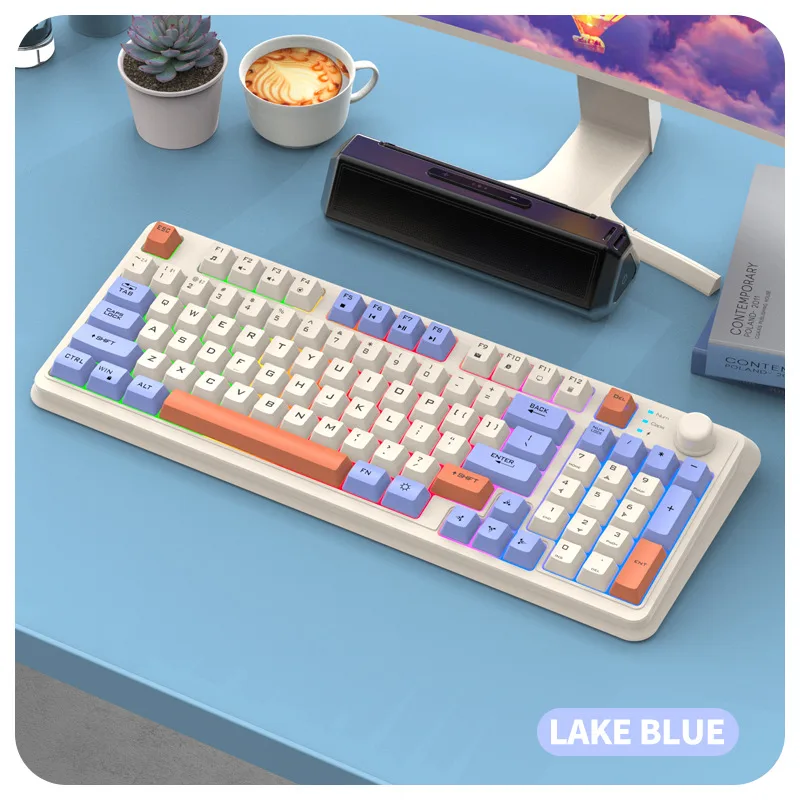 YUNZII C98 Trådlöst Mekaniskt Tangentbord