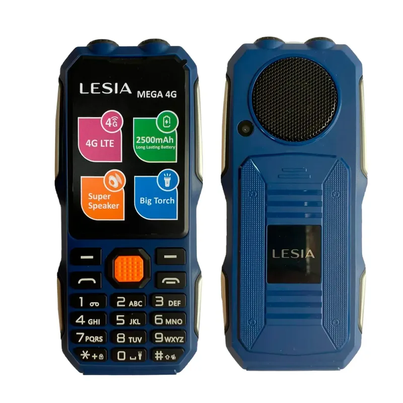 LESIA 4G hopfällbar mobiltelefon