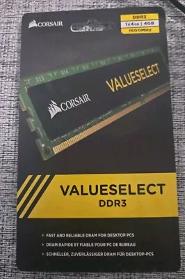 Corsair CMV4GX3M1A1600C11 Value Select 4GB (1x4GB) DDR3 1600Mhz CL11