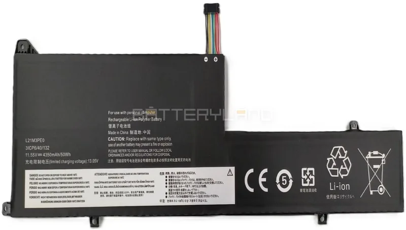 Lenovo 3-cell 11.55v 50wh Li-ion Replacement Battery