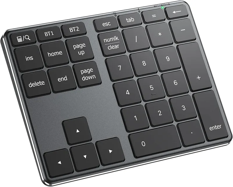 3-i-1 Bluetooth Number Pad
