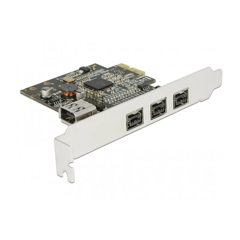 DeLOCK PCI Express Card 3xFireWire800 + 1xFireWire400