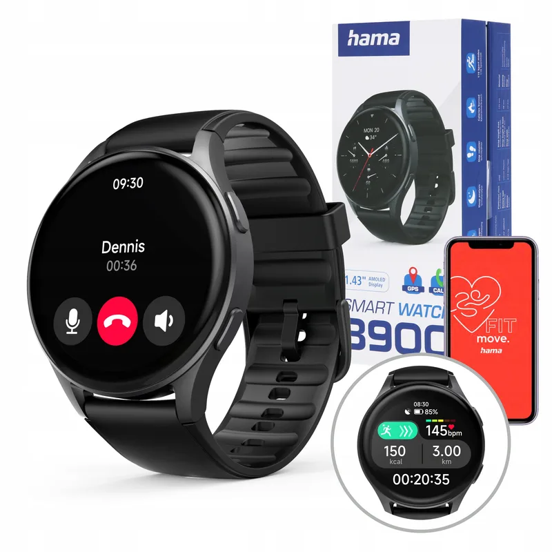 Hama Smartwatch 8900 med GPS