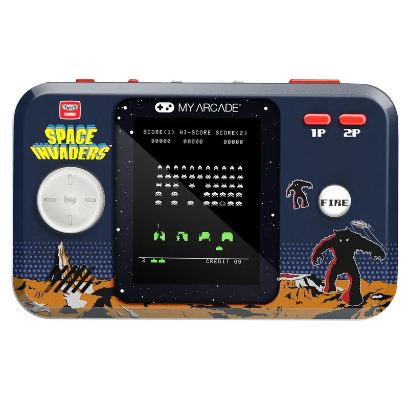 MY ARCADE Pocket Player Pro Space Invaders handhållen