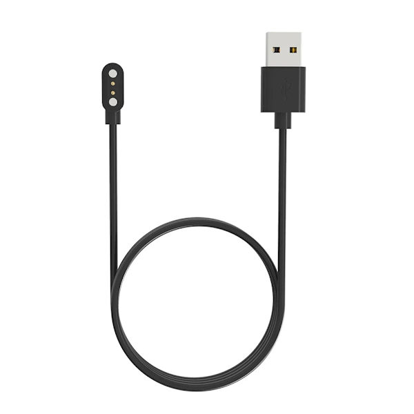 Ersättningsladdarkabel för Pulse HR Överladdningsskydd USB-laddningsadapter Svart 1M Kompakt för Smarta Armbandsresenärer