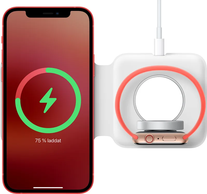 Mag Safe laddare, laddningsstation Apple Watch och iPhone