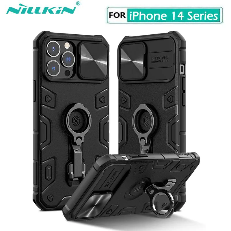 INF Telefonfodral med linsskydd Svart iPhone 14