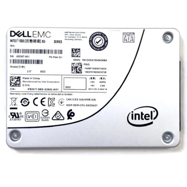 Dell 345-BEBM SSD-hårddisk 2.5" 480 GB Serial