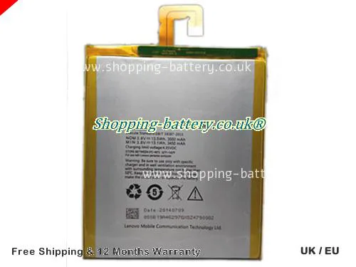 Lenovo 3.8V 13.5Wh lithium-ion battery