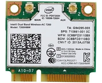Intel Dual Band Wireless-AC 7260