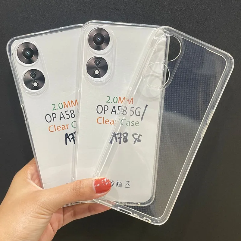 OEM Mobilskal till Oppo A78 5G 2mm