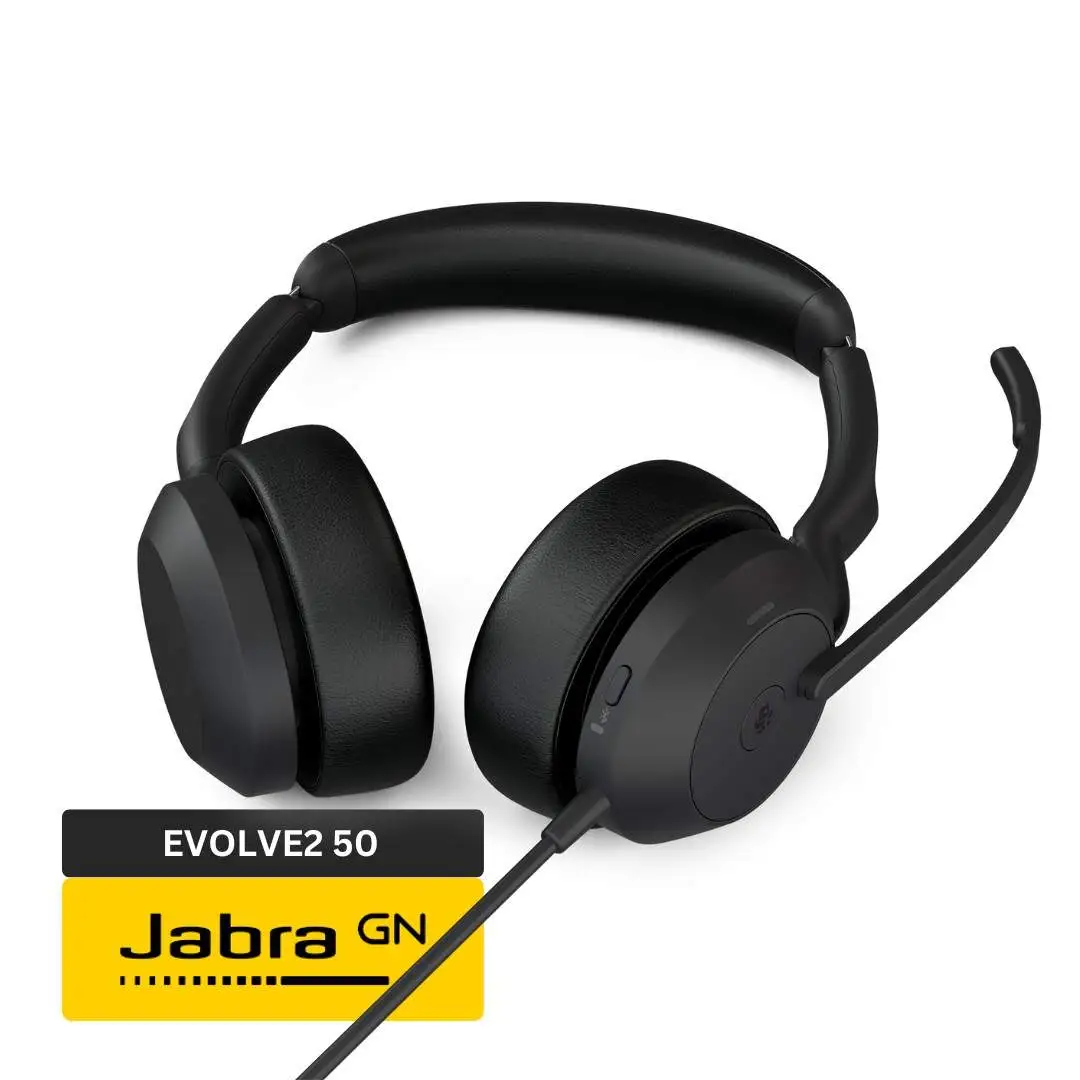 Jabra Evolve2 50 trådbundet stereoheadset
