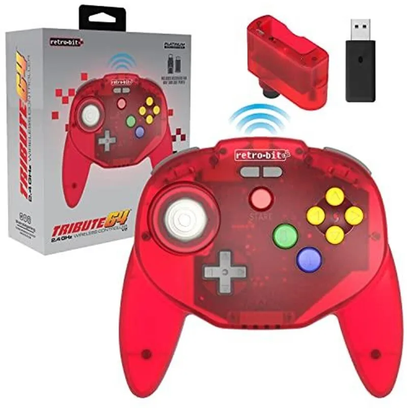 Retro-Bit Tribute64 Wireless Controller