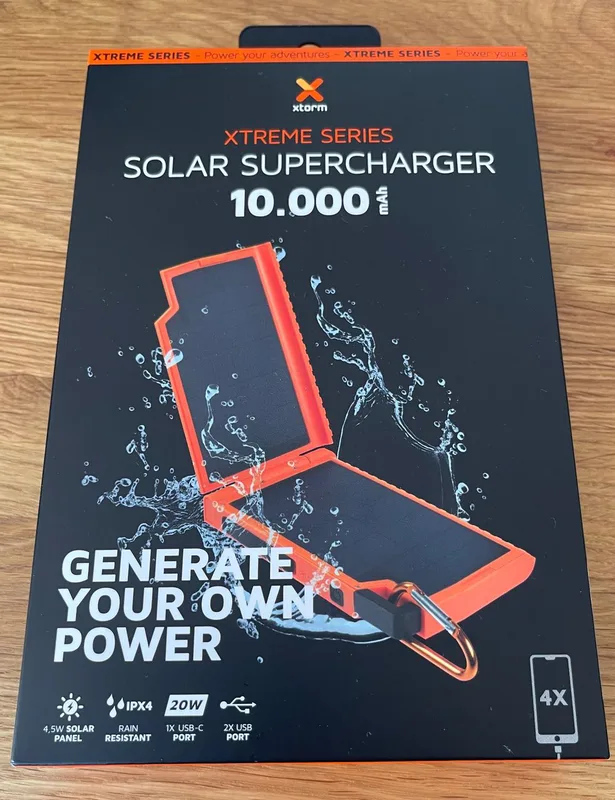Xtorm by A-Solar solcellsladdare 10 000 mAh