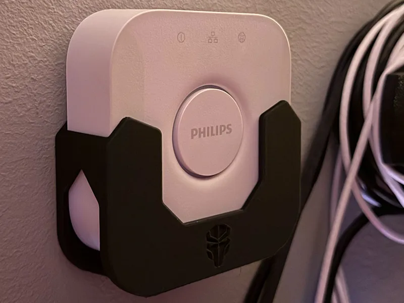 Kunxing Wall Mount for Philips Hue Bridge Pro Controller