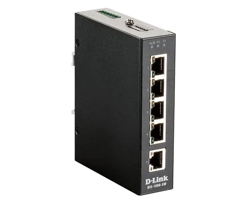 D-Link DIS-100G-5W 5-Port Industriell Switch