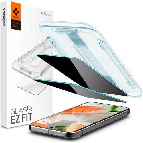 Spigen [2-Pack] Google Pixel 9/9 Pro Skärmskydd Härdat Glas EZ-FIT
