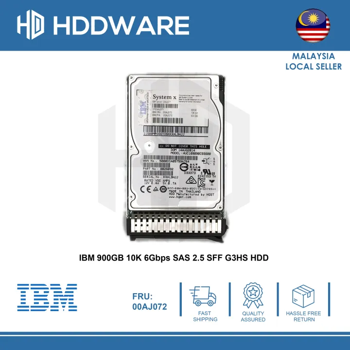 IBM 900GB 10K 6Gbps SAS 2.5" SFF HS HDD
