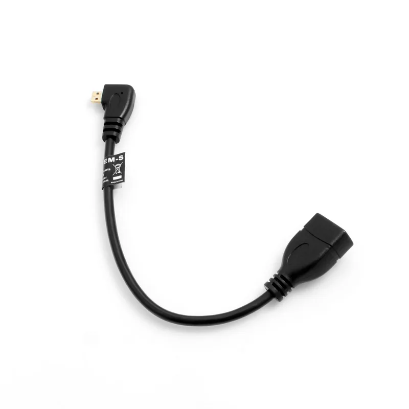 SYSTEM-S HDMI-kontakt till HDMI ingång panel monteringsadapter kabel