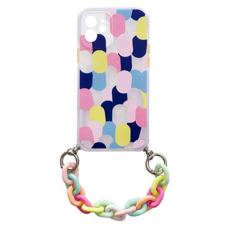 OEM Color Gel Chain Pendant Mobilskal iPhone 13 Mini