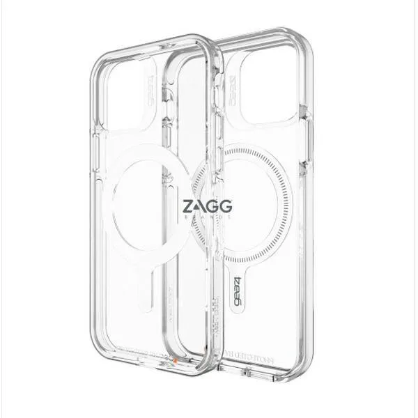 GEAR4 D3O Crystal Palace-fodral, iPhone 12 / 12 Pro, transparent
