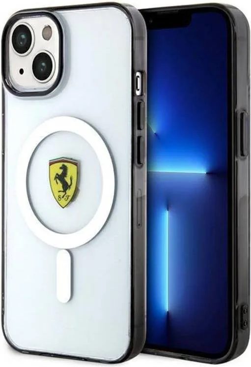 Ferrari Mobilskal till iPhone 14 Plus Magsafe Translucent