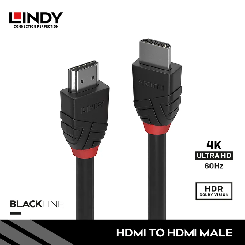 LINDY 36471-1 m hög hastighet HDMI kabel