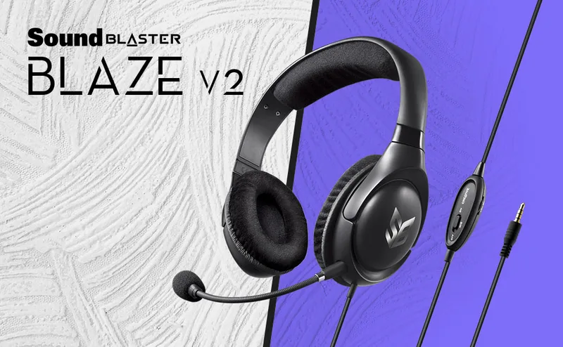 Sound Blaster Blaze V2 Over-Ear-spelheadset