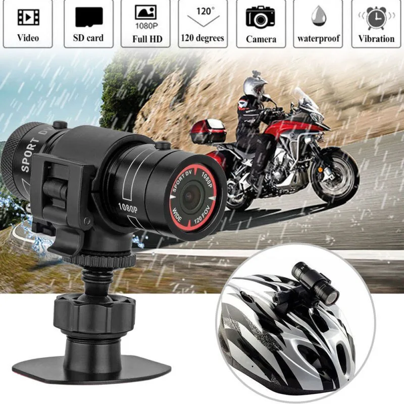 F9 HD 1080P cykel motorcykelhjälm sportkamera videobandspelare DV videokamera kamera