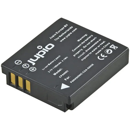 Jupio Batteri för Panasonic CGA-S005E/DMW-BCC12/D-Li106/DB-60/BP-DC12