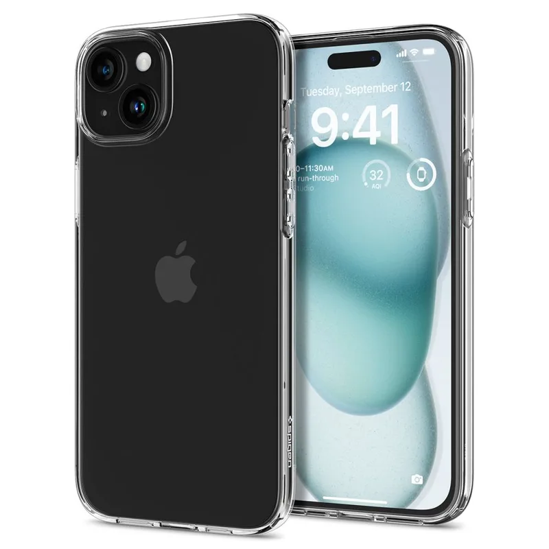 Spigen iPhone 15 Skal Liquid Crystal Crystal