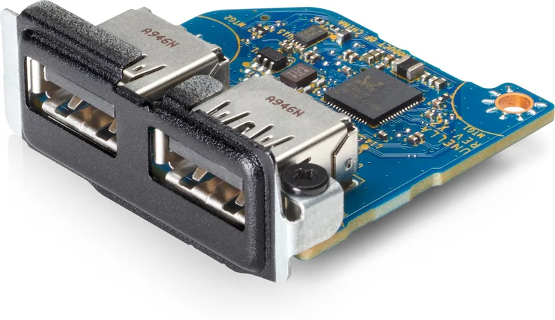 HP USB 3.1 Gen1 x2 Module Flex IO v2 nätverkskort/adapters Intern USB 3.2 Gen 1 (3.1 Gen 1)