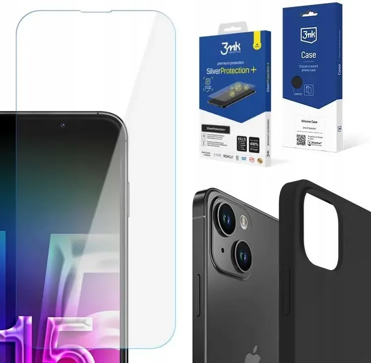 3MK Silikonfodral till iPhone 15 Plus