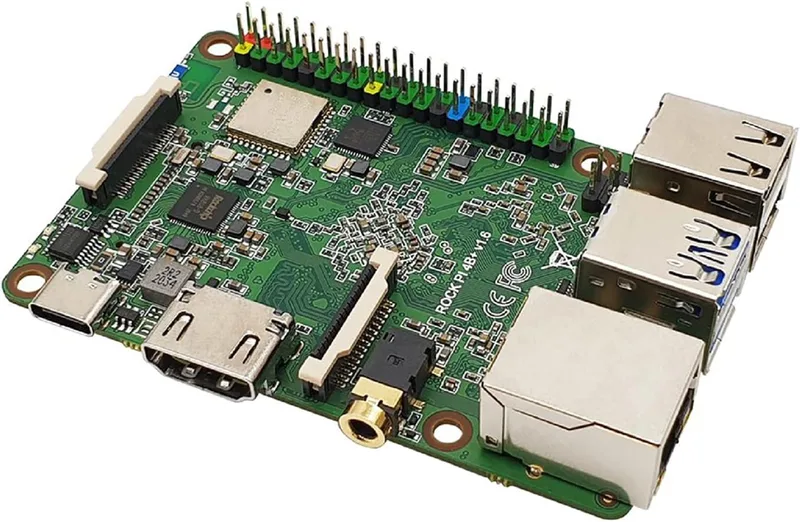 Rock Pi 4 Plus Rockchip RK3399 (OP1) enkortsdator