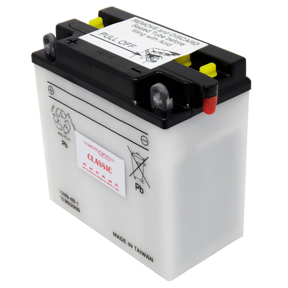 Electronicx GEL MC-batteri 12N9-4B-1 12V 9Ah