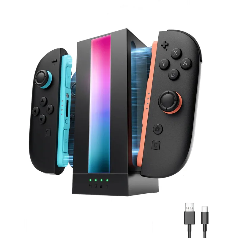 JSAUX EnergyFlow laddningsdocka för Nintendo Switch