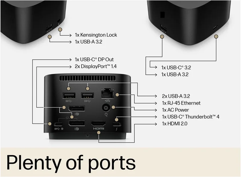 HP ® | Thunderbolt Dock G4 -