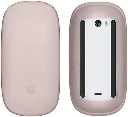 kwmobile Silikon bluetooth-musmatta kompatibelt med Apple Magic Mouse 1/2 fodral